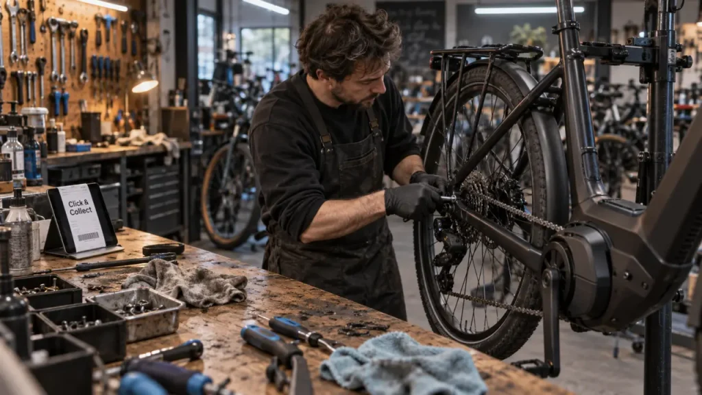 Culture velo metz : mécanicien en atelier, réparation VAE