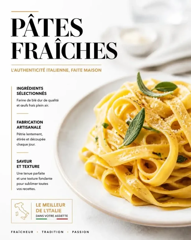 Pâtes fraîches artisanales au restaurant Terrazza Metz
