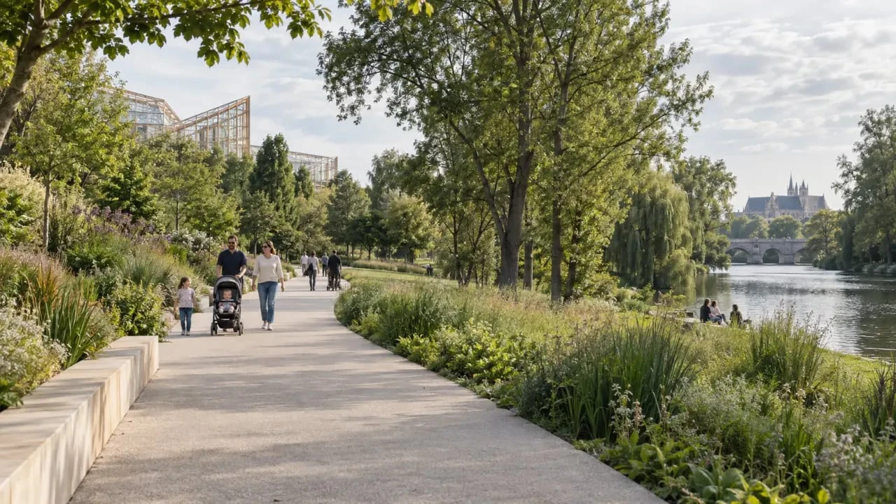Balade autour de Metz dans le parc de la Seille et les jardins Jean-Marie Pelt