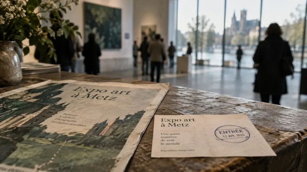 Expo art metz à Metz : affiche en exposition