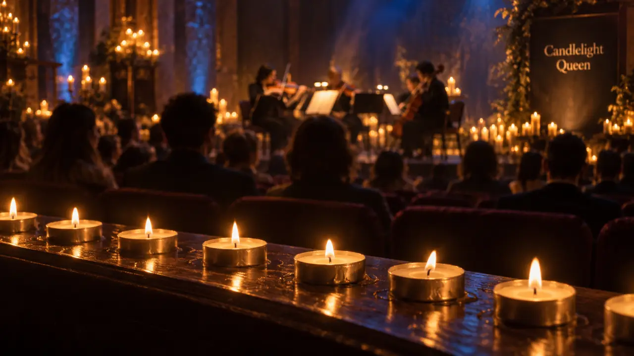 Candlelight rend hommage à Queen à la Salle Braun de Metz
