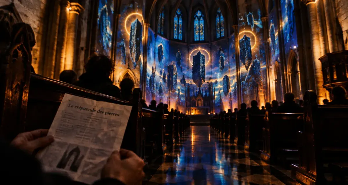 « Le crépuscule des pierres » illumine l’église Saint-Joseph à Montigny-lès-Metz