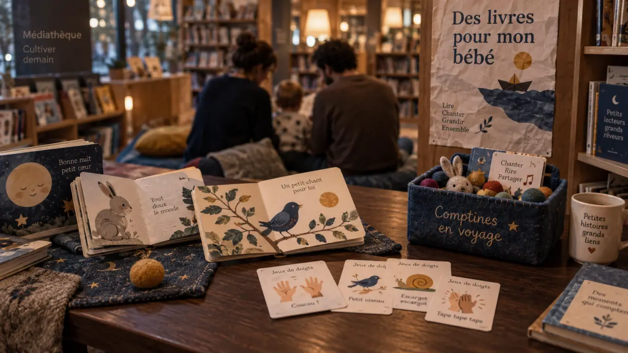 Des livres pour mon bébé : rendez-vous à l’Agora de Metz le 12 décembre