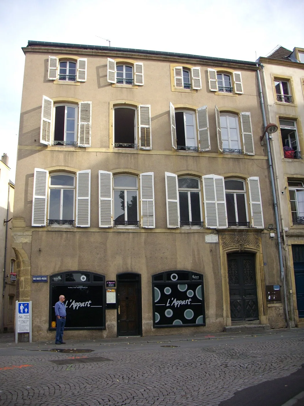 Façade de la maison natale de Paul Verlaine