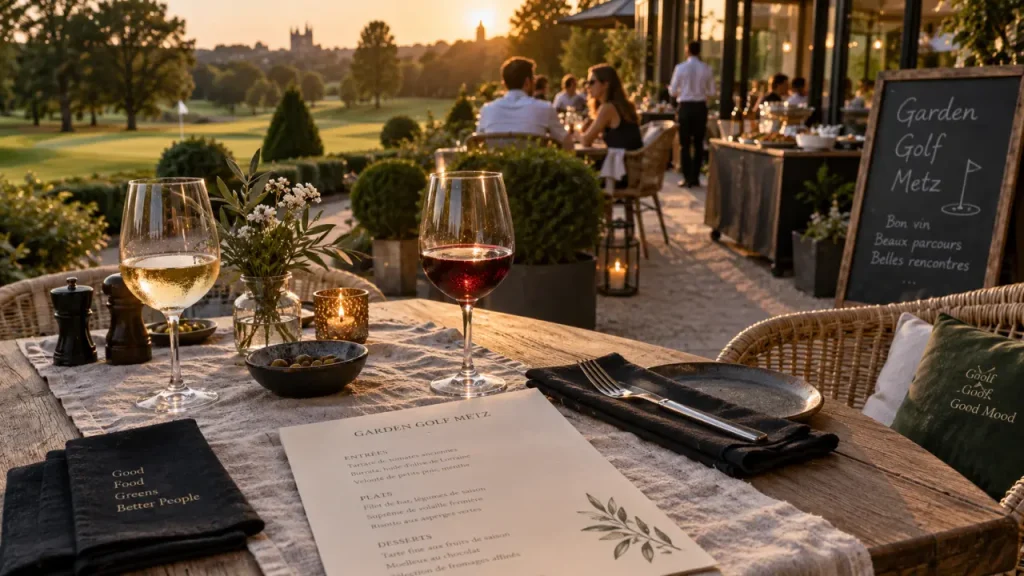 Restaurant golf Technopôle Metz : déjeuner, réception ou repas d’entreprise ?