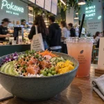 restaurant muse metz : poké bowl lumineux