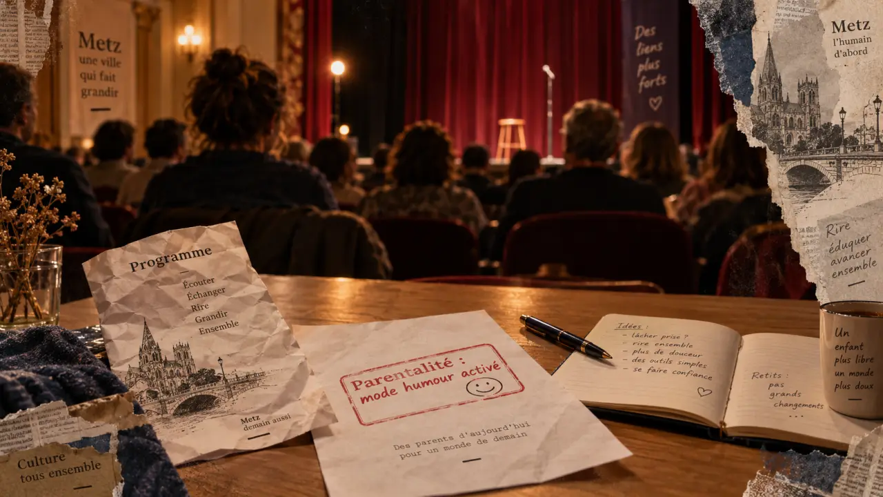 Parentalité : mode humour activé, un spectacle signalé à Metz