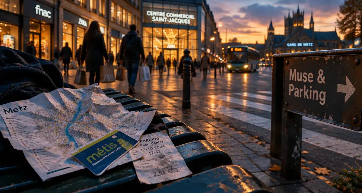 Zone commerciale Metz : achats hypercentre, gare ou périphérie à Metz